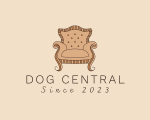 Simple Armchair Furniture logo design