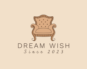 Simple Armchair Furniture logo design