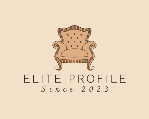 Simple Armchair Furniture logo design