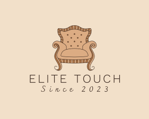 Simple Armchair Furniture logo design