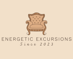 Simple Armchair Furniture logo design