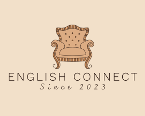 Simple Armchair Furniture logo design