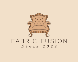 Simple Armchair Furniture logo design