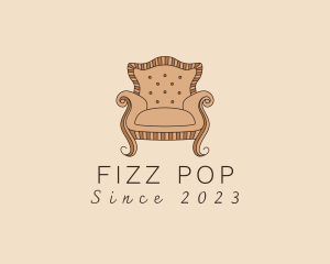 Simple Armchair Furniture logo design