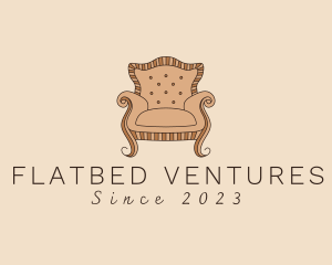 Simple Armchair Furniture logo design