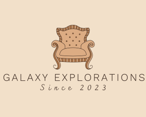 Simple Armchair Furniture logo design