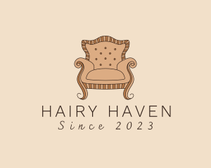 Simple Armchair Furniture logo design