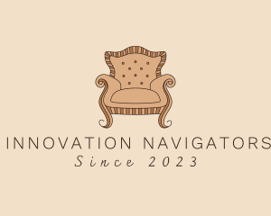 Simple Armchair Furniture logo design