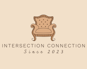 Simple Armchair Furniture logo design