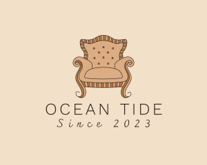 Simple Armchair Furniture logo design