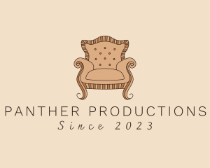 Simple Armchair Furniture logo design