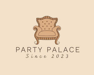 Simple Armchair Furniture logo design