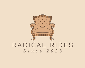 Simple Armchair Furniture logo design