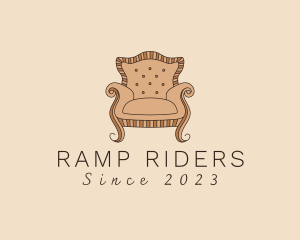 Simple Armchair Furniture logo design