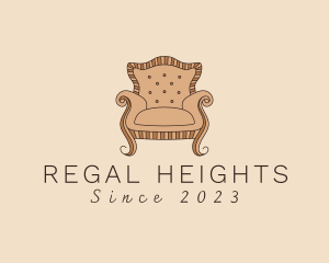 Simple Armchair Furniture logo design