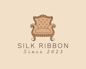 Simple Armchair Furniture logo design