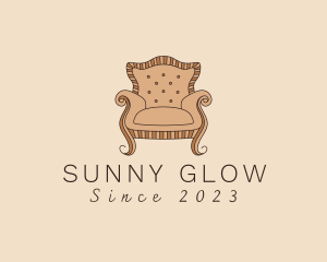 Simple Armchair Furniture logo design