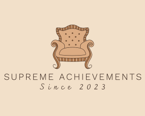 Simple Armchair Furniture logo design