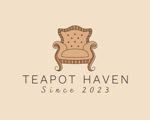 Simple Armchair Furniture logo design