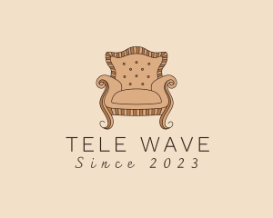 Simple Armchair Furniture logo design