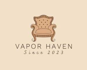 Simple Armchair Furniture logo design