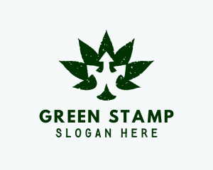 Green Arrow Marijuana logo design