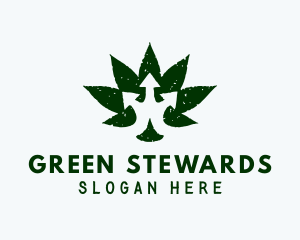 Green Arrow Marijuana logo design