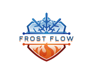 Snowflake Fire Shield logo