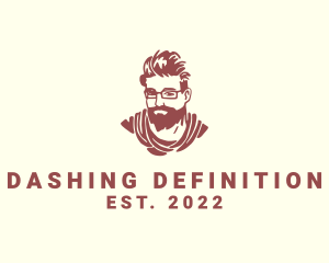 Beard Man Style Fashion logo