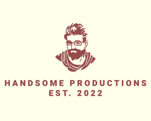 Beard Man Style Fashion logo