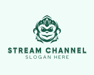 Gaming Monkey Streaming  logo design