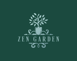 Shovel Garden Landscaping logo design