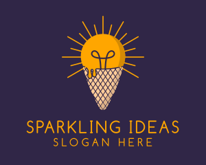 Bulb Gelato Dessert logo