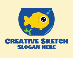 Big Goldfish Bowl logo design