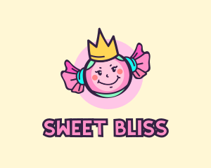 Sweet Candy Girl  logo design