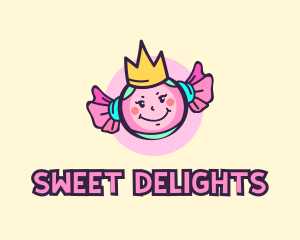 Sweet Candy Girl  logo design