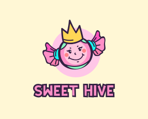 Sweet Candy Girl  logo design