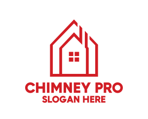 Chimney House Roof logo