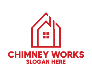 Chimney House Roof logo
