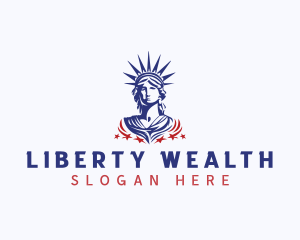 Lady Liberty USA logo design