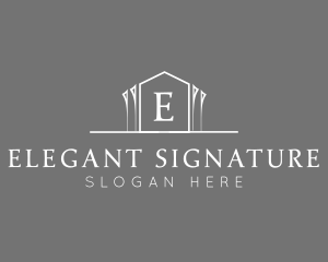 High End +House Business  logo design