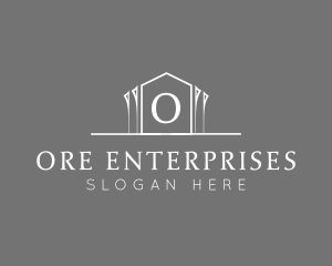 High End +House Business  logo design