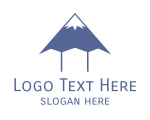 Volcano - Blue Mountain Pen logo design
