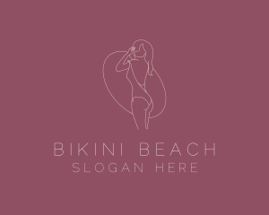 Sexy Back Swimsuit logo design