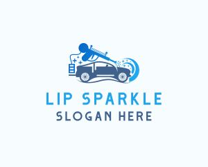 Sparkling Car Wash logo design