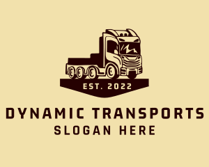 Automotive Transport Vehicle  logo design