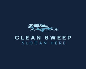 Car Wash Cleaning logo design