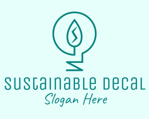 Sustainable Energy Lightbulb logo design