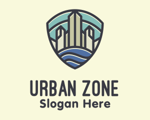 Skyline Harbor Crest logo design
