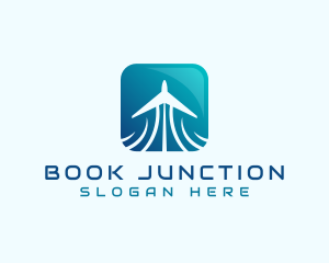 Airplane Aviation Booking logo